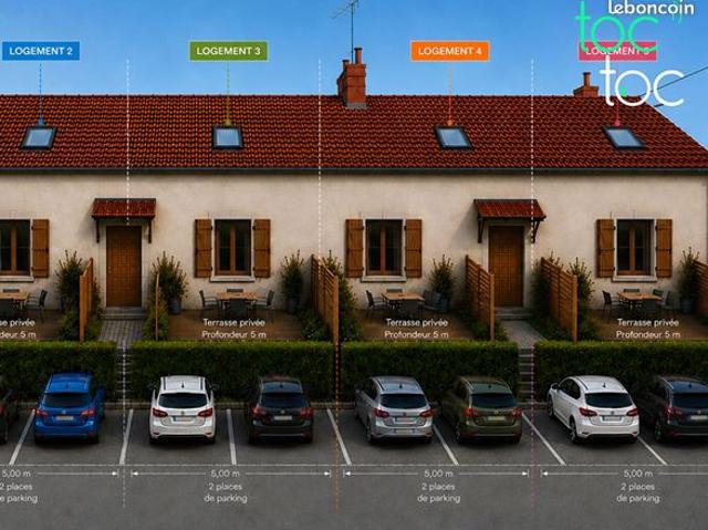 Duplex 3 pièces 65 m²