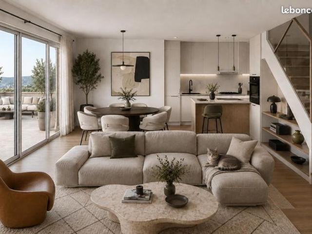 Duplex 3 pièces 66 m²