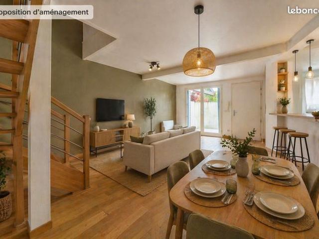 Duplex 3 pièces 68 m²