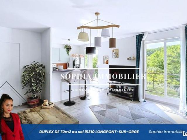 Duplex 3 pièces 70 m²