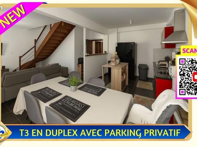 Duplex 3 pièces 70 m²