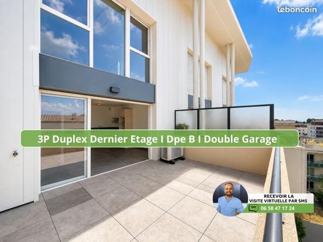 Duplex 3 pièces 70 m²