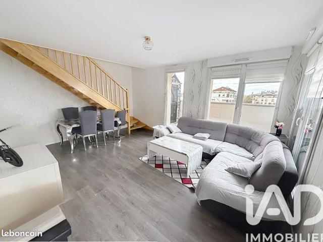 Duplex 3 pièces 72 m²