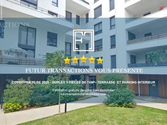 Duplex 3 pièces 74 m²