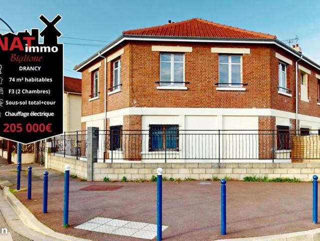 Duplex 3 pièces 74 m²