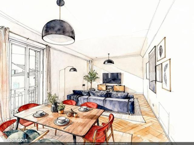 Duplex 3 pièces 74 m²