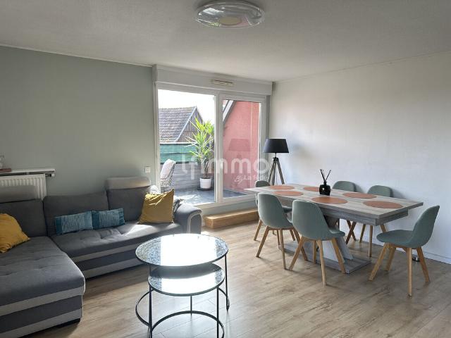 Duplex 3 pièces lumineux 79 m² avec balcon, garage et cave