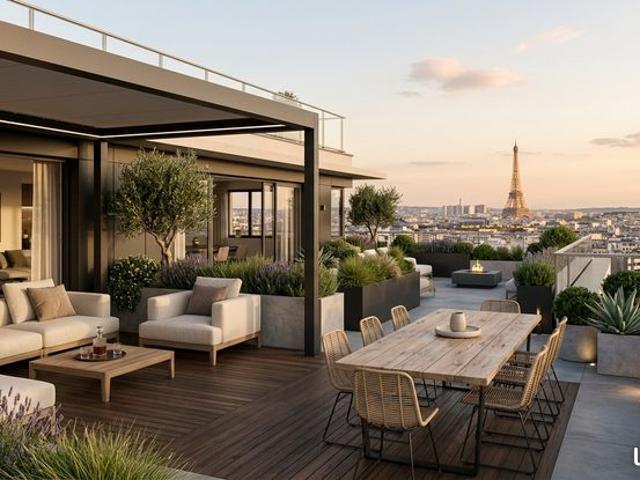 Duplex 114 m² Issy Les Moulineaux