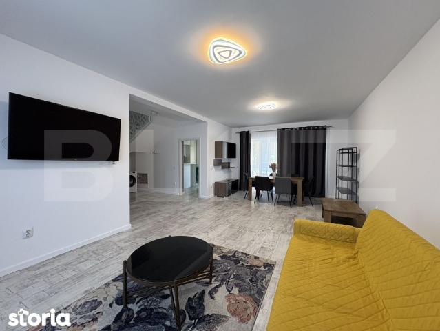 Duplex, 120 mp, 4 camere, curte, zona Borhanci