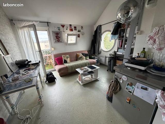 Duplex 2 pièces 24 m²