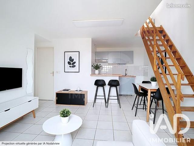 Duplex 2 pièces 30 m²