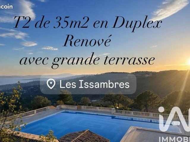 Duplex 2 pièces 35 m²