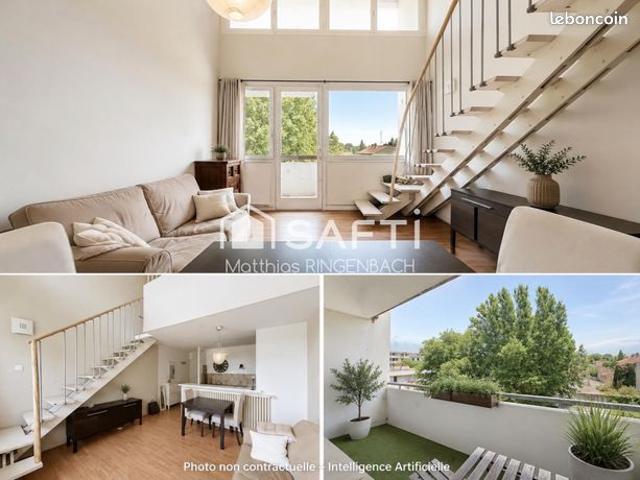 Duplex 2 pièces 36 m²