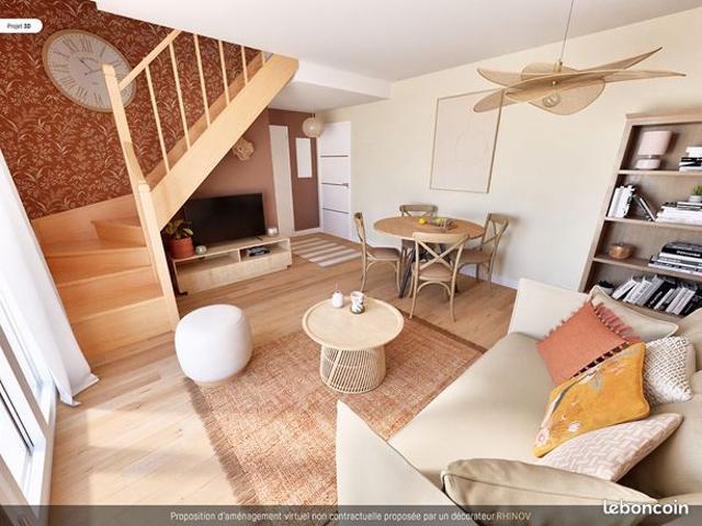 Duplex 2 pièces 44 m²
