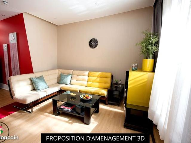 Duplex 2 pièces 46 m²