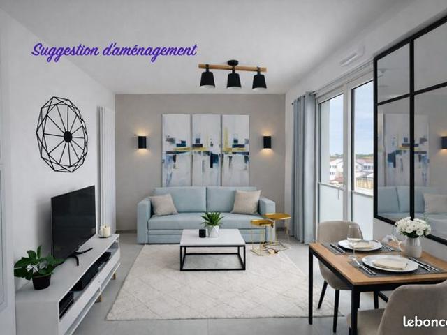 Duplex 2 pièces 47 m²