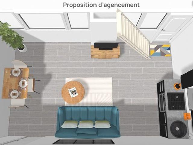 Duplex 2 pièces 48 m²