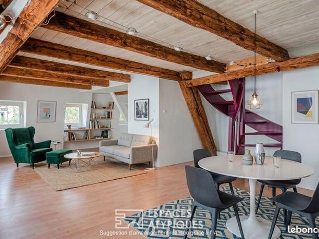 Duplex 2 pièces 49 m²