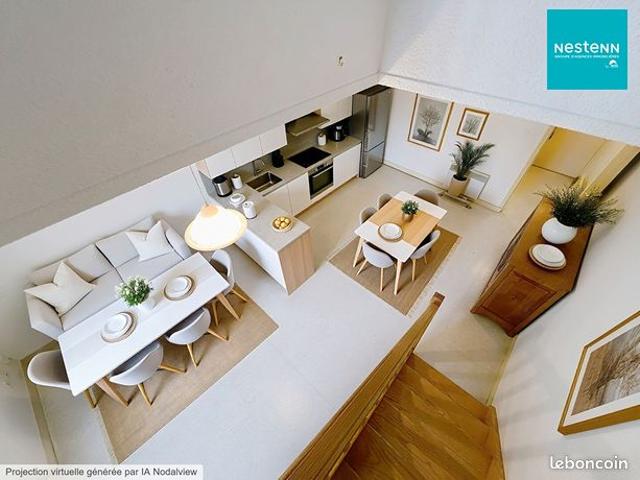 Duplex 2 pièces 50 m²