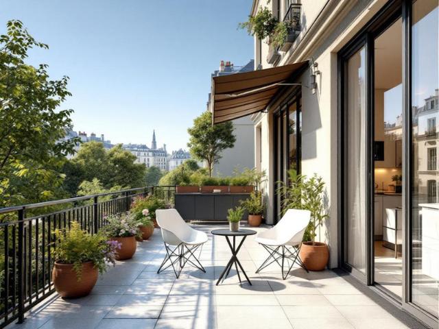 Duplex 4 pièces 106 m2 Terrasse Résidence de Grand St