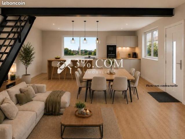 Duplex 4 pièces 110 m²