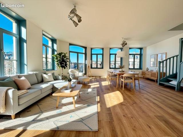 Duplex 4 pièces 120 m²