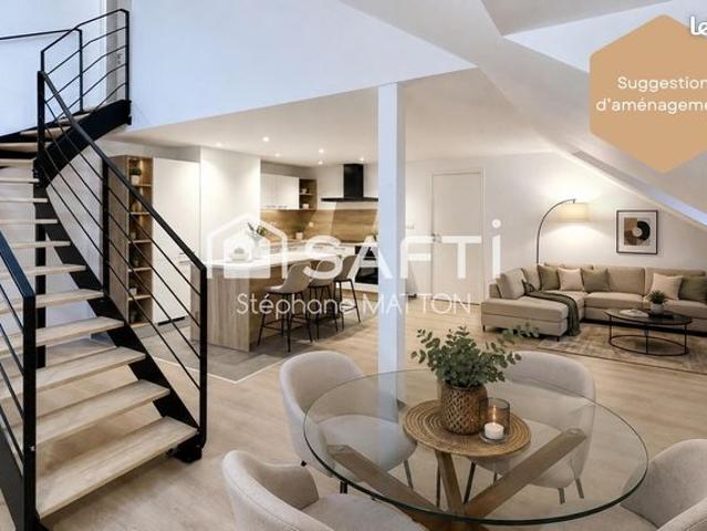 Duplex 4 pièces 122 m²
