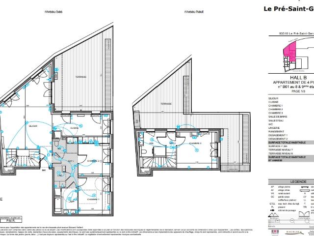 Duplex 4 pièces 1 200 000€ Le Pré Saint Gervais