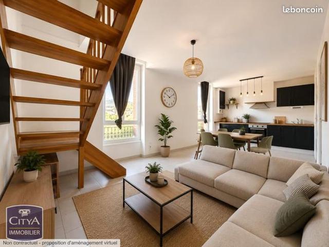 Duplex 4 pièces 77 m²