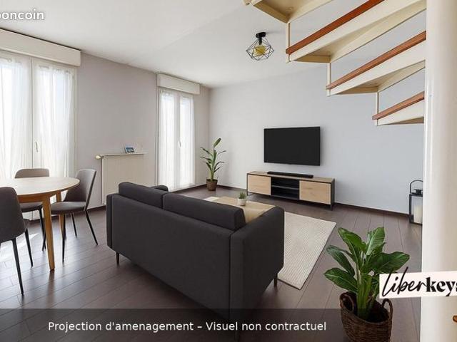 Duplex 4 pièces 73 m²