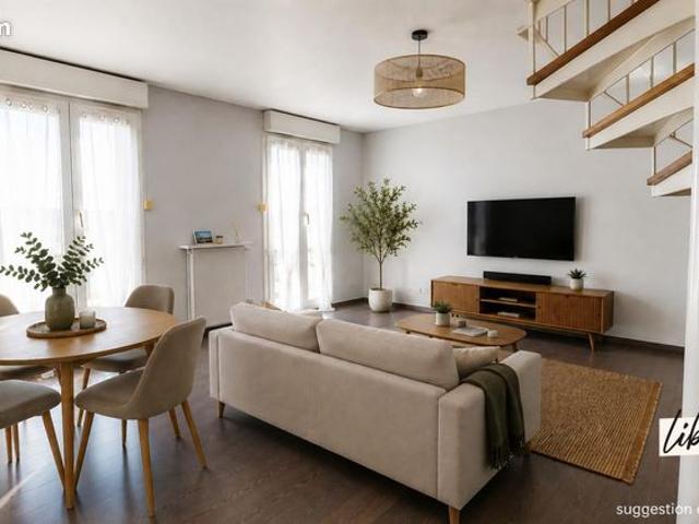 Duplex 4 pièces 73 m²