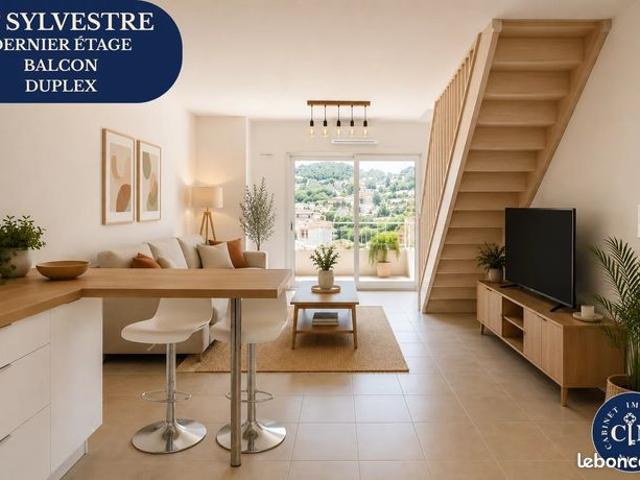 Duplex 4 pièces 75 m²