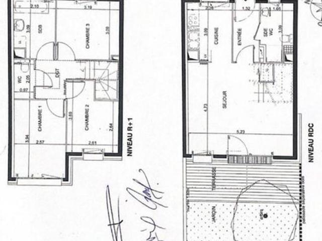 Duplex 4 pièces 78 m²