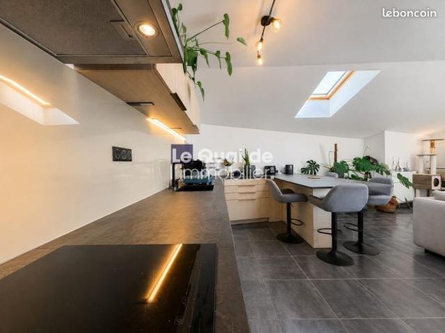 Duplex 4 pièces 80 m²