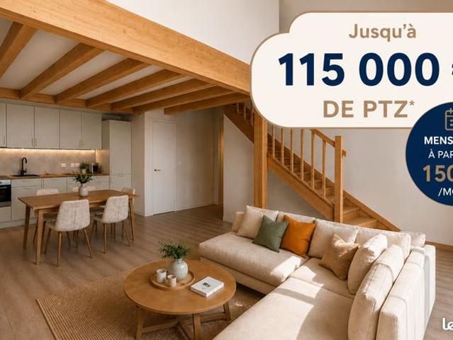 Duplex 4 pièces 85 m²