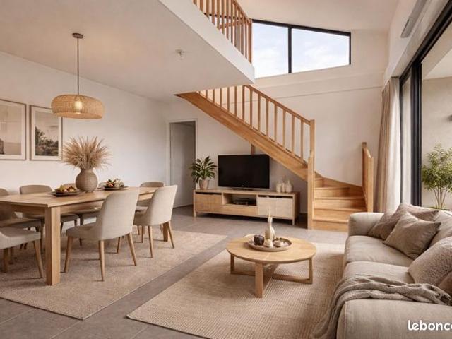 Duplex 4 pièces 88 m²
