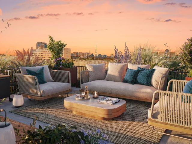 DUPLEX 4 PIECES AVEC TERRASSE DERNIER ETAGEE