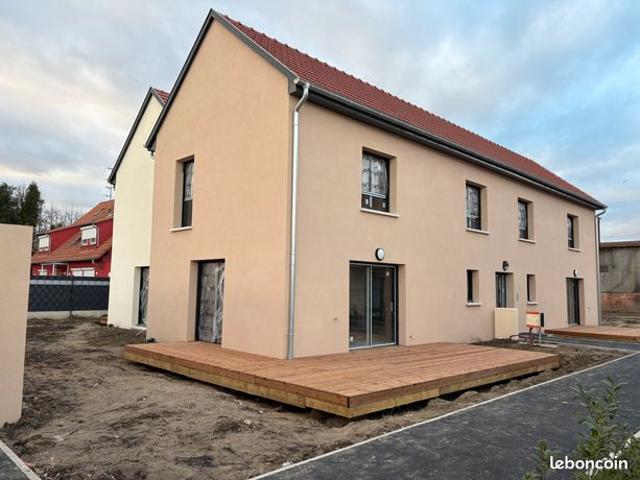 Duplex 4 pièces avec jardin