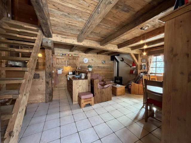 DUPLEX 4 PIECES DANS CHALET ALPAGE SUR PISTE