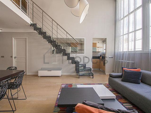 Duplex 5 chambres meublé avec garage, ascenseur et concierge Arc de Triomphe Paris 16°