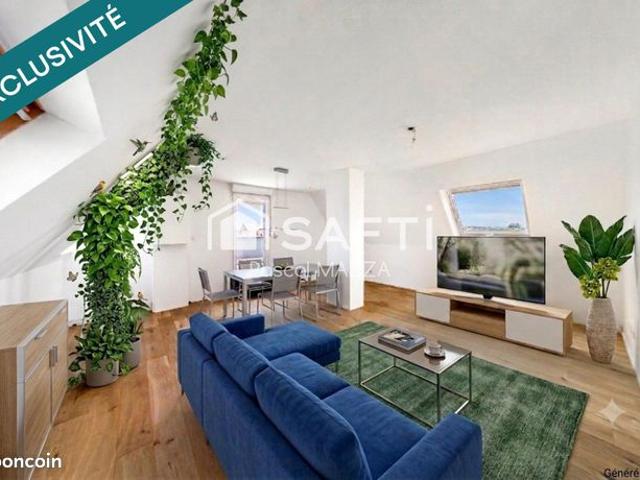 Duplex 5 pièces 105 m²