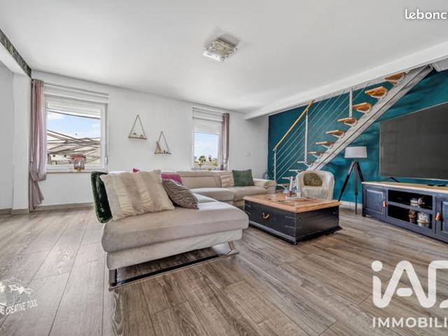 Duplex 5 pièces 113 m²