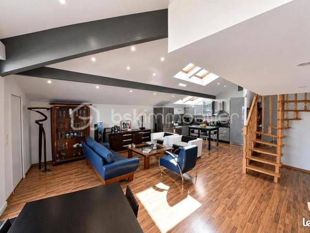 Duplex 5 pièces 128 m²