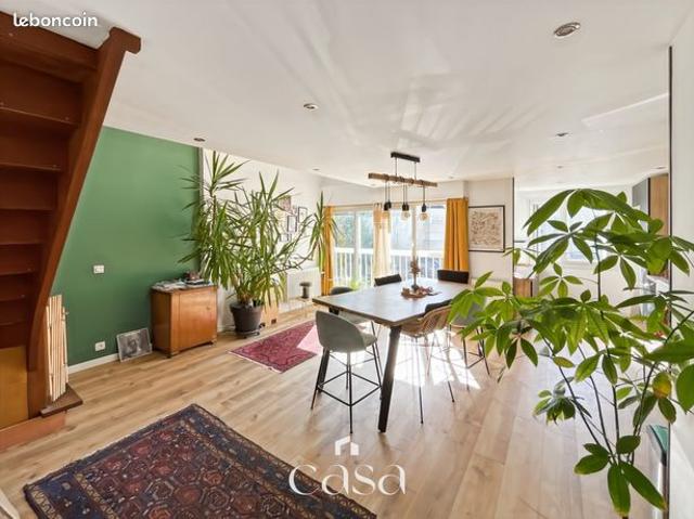 Duplex 5 pièces 120 m²