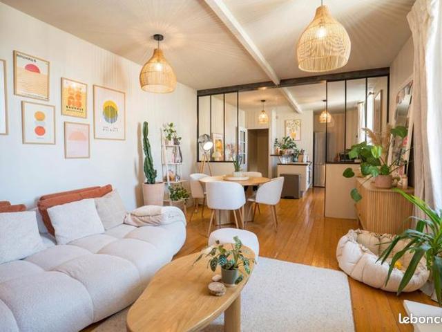 Duplex 5 pièces 80 m²
