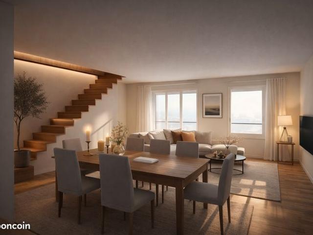Duplex 5 pièces 85 m²