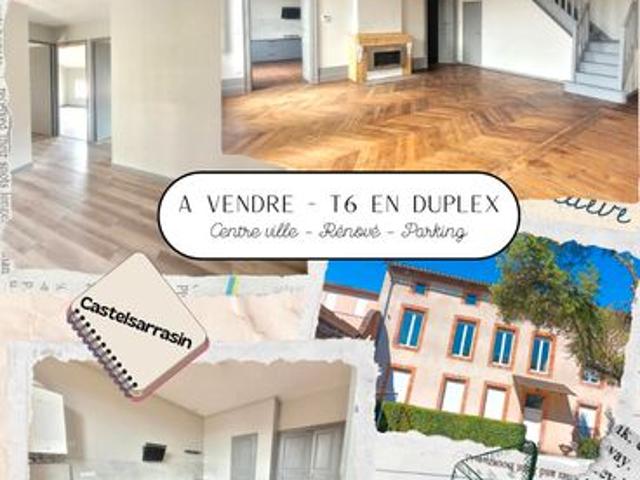 Duplex 6 pièces 158 m²
