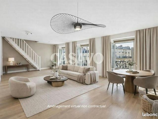 Duplex 6 pièces 163 m²