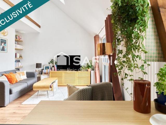 Duplex 93 m² surf. Plancher: coup de coeur assure!