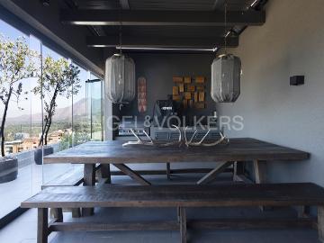 Dúplex con vista a Santiago